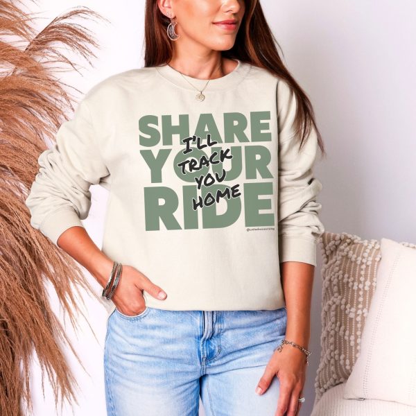 Share your ride. I’ll track you home. | The Safer Together Collection | Gildan 18000