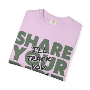 Share your ride. I’ll track you home. | The Safer Together Collection | Comfort Colors T-Shirt - Image 13